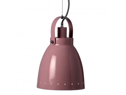 DONE BY DEER Kovová lampa - tmavě růžová