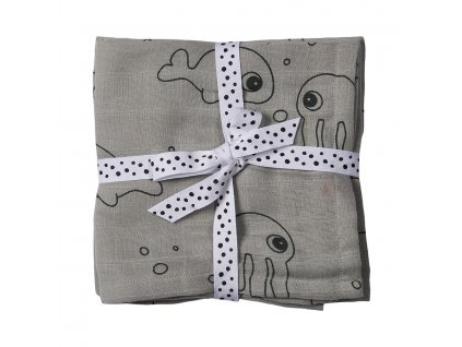 2126 muselinove plenky sea friends 2ks sede