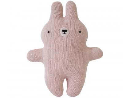 plush rattle bunny pink