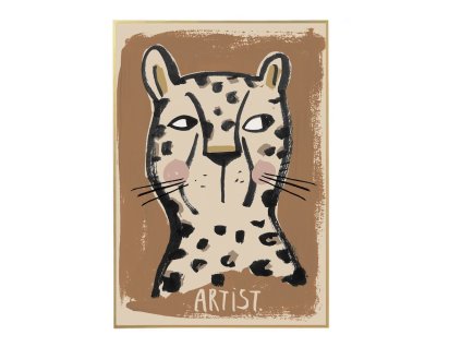 large leopard poster