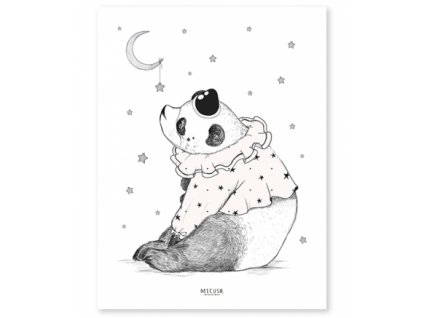 Lilipinso Plakát Panda 30 x 40 cm