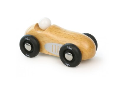 mini old sport car natural wood