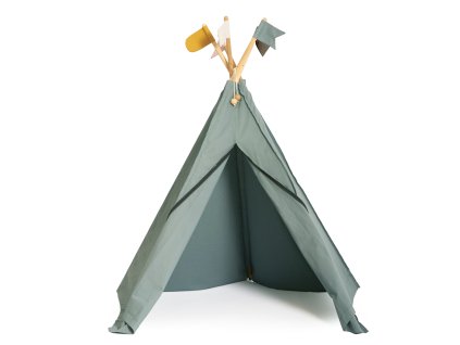 HippieTipi Sea grey (1002858) with flags