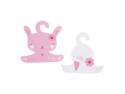 coathanger bunny swan