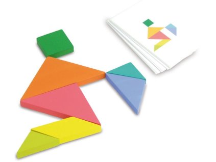 Vilac Dřevěný tangram