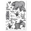 s1406 stickers ours scandinave lilipinso