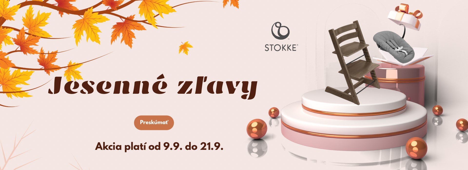 STOKKE jesenná akcia