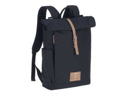 LÄSSIG Green Label Rolltop Backpack night blue