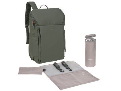 LÄSSIG Green Label Slender Up Backpack olive