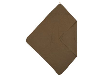 587019 Meyco badcape basic jersey chocolate 800x800