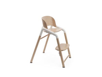 Stolička BUGABOO Giraffe - Neutral wood / White