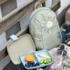 LÄSSIG Tiny Backpack Outdoor 2025 cloud light khaki