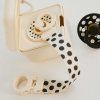 BIBS STUDIO Polka Loop klip na cumlik II square