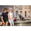 CURLI Vodítko pre psov Comfort Blue M