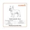 EXPLORER DOG Pelech ortopedický Cloud S 80x60 Vanilla Beige