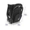Športový kočík BUGABOO Butterfly BLACK / MIDNIGHT BLACK