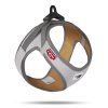 CURLI Postroj pre psov Glow Reflective Gray L, 8-13 kg