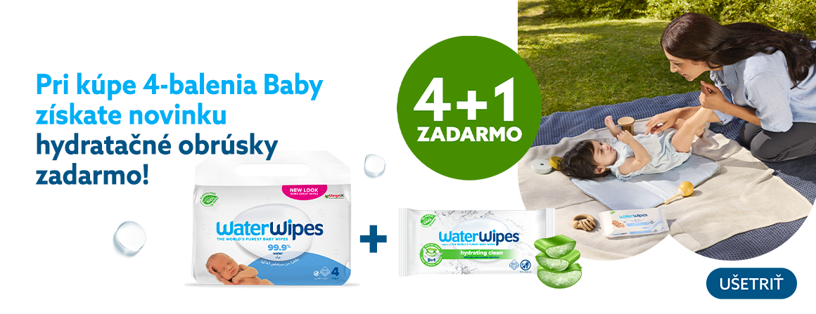 WaterWipes 4+1