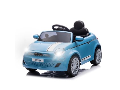 Elektrické autíčko Milly Mally Fiat 500e modré
