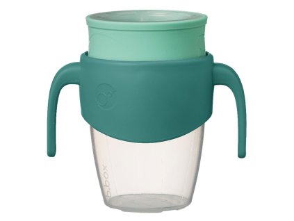 360° netekúci učiaci hrnček 250 ml - emerald forest