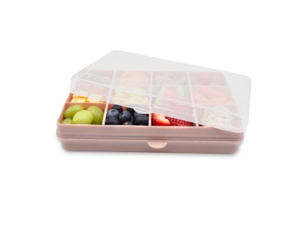 Snackle Box Krabička na občerstvenie 1368 ml - ružová