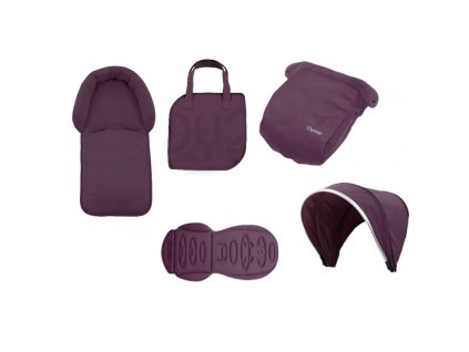 BabyStyle Oyster 2/ Max textilný set 2016,  Damson