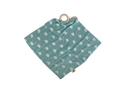 OB Designs Plienka s krúžkom 40x40, Ocean / Shell Print
