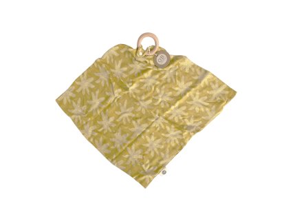 OB Designs Plienka s krúžkom 40x40, Pear / Palm Print