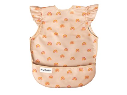 Tiny Twinkle Zásterka s podbradníkom a volánikmi, S - Boho Rainbow