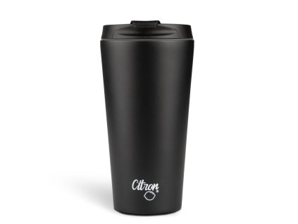 Citron Cestovný termohrnček 420 ml - Black