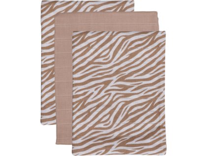 TRYCO Mušelínové plienky, 6ks - Zebra