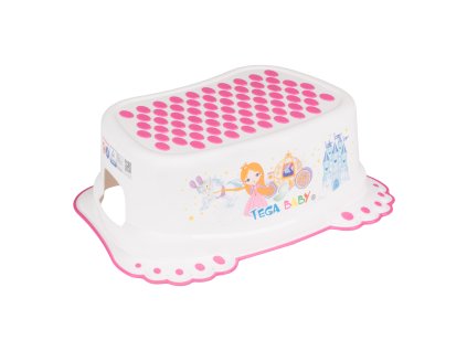 TEGA BABY Stupienok Little Princess biely