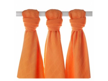 XKKO BMB Bambusová plienka Colours 70x70 - Orange (3ks)