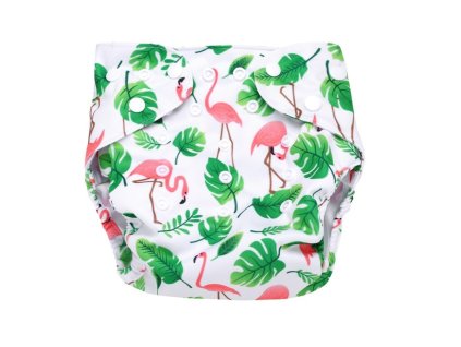 SIMED Mila Plienkové nohavičky s nastaviteľnou veľkosťou, Flamingo