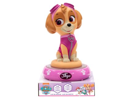 Kids Euroswan 3D nočné svetlo - Paw Patrol, Skye