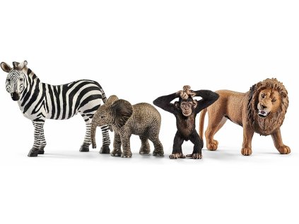 Schleich Sada divokých zvieratiek 4ks