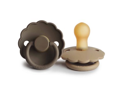CUMLÍKY FRIGG DAISY CROISSANT/ PORTOBELLO, +6M, KAUČUK