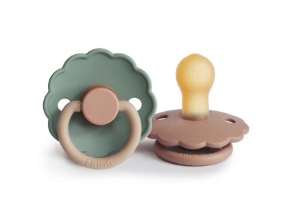 CUMLÍKY FRIGG DAISY ROSE GOLD/ WILLOW, +6M, KAUČUK