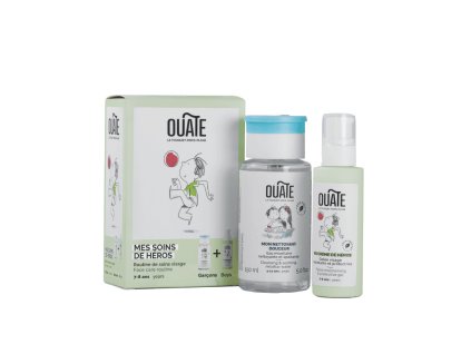 OUATE MOJA HRDINSKÁ PLEŤOVÁ RUTINA, HRDINSKÝ KRÉM 50 ML + ČISTÍTKO 150 ML, 7-8 ROKOV, CHLAPEC