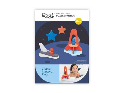 QUUTOPIA PUZZLE DO VODY - NA MESIAC A NASPÄŤ