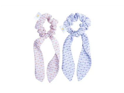 SET 2 GUMIČIEK THE COTTON CLOUD LILA /CARAMEL
