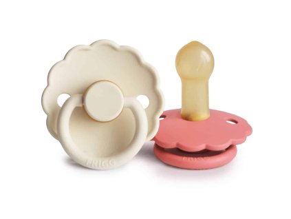 DVOJBALENIE CUMLÍKOV FRIGG DAISY CREAM/ POPPY, 6-18M, KAUČUK