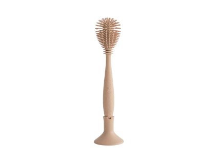 SILIKÓNOVÁ KEFKA NA ČISTENIE FLIAŠ MUSHIE - NATURAL