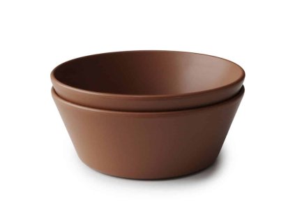 OKRÚHLE OBEDOVÉ MISKY MUSHIE - CARAMEL