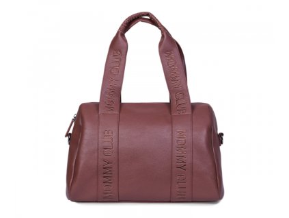 Prebaľovacia taška Mommy Club Signature Vegan Leather Dark Brown