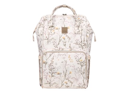 Prebaľovací batoh Siena Luxe Secret Garden Beige