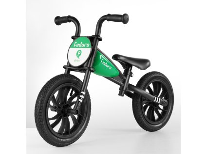 QPLAY Odrážadlo Feduro Green, vek 3-6 rokov