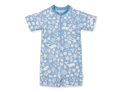 Plavky krátky rukáv Ocean Sea Life Blue veľ. 74/80