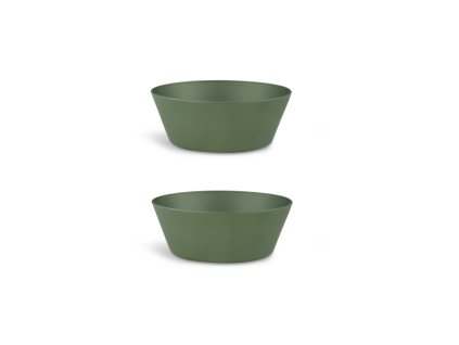 Citron Súprava misiek z bio materiálu, 2ks - Green