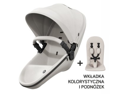 Mima Športová časť kočíka Mima Xari Max, Snehobiela